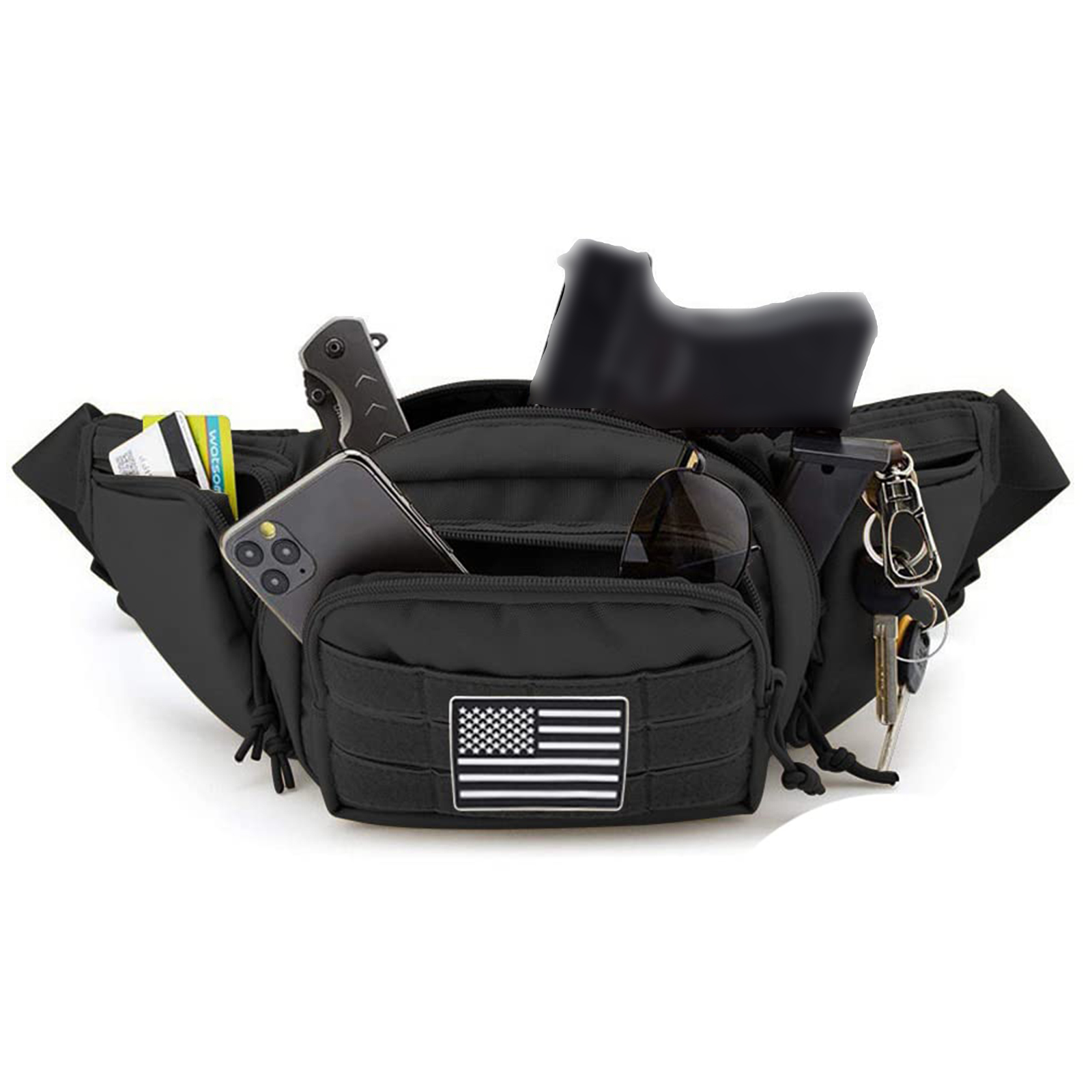 Tactical Fanny Pack Gun Holste – обзор и цена Edc Carry Fanny Pack
