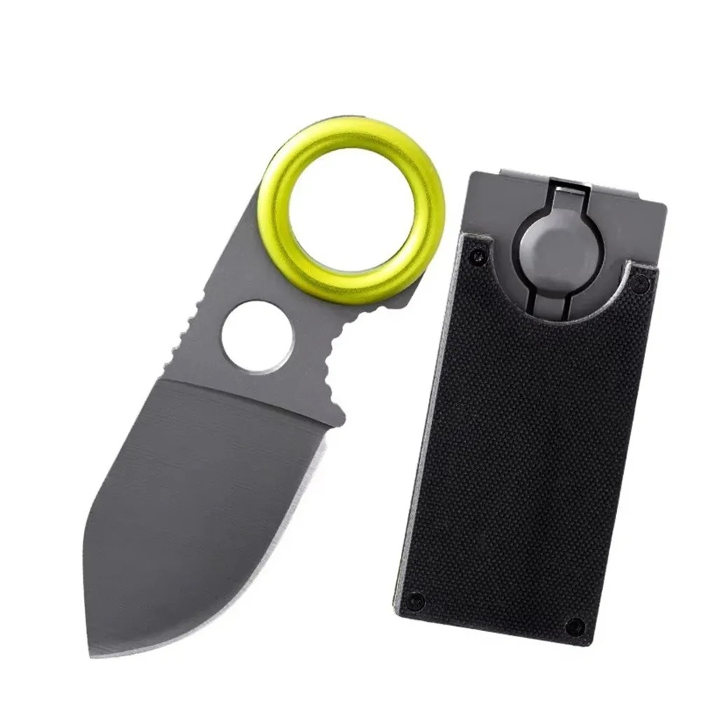 Mini EDC Ring Fixed Blade Knif – обзор и цена Edc Pocket Carry Fixed Blade