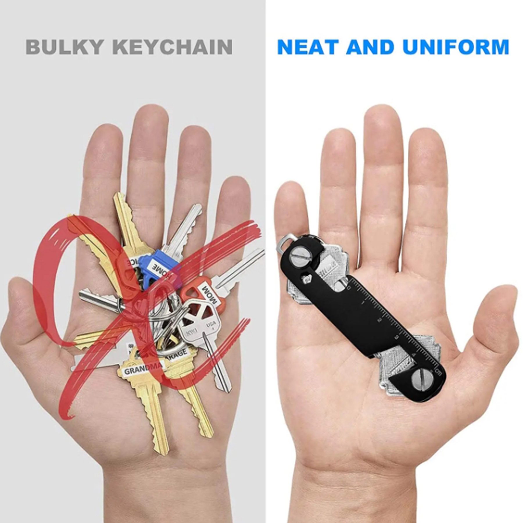 ey Holder for Keychain - Compa – обзор и цена Edc Concealed Carry