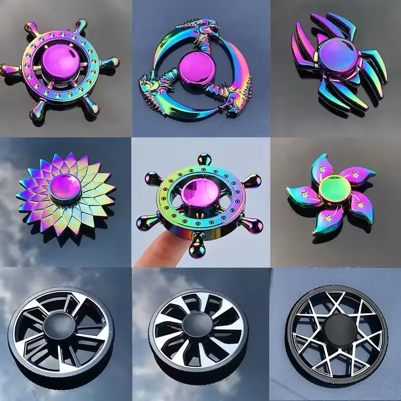 Metal Fidget Spinner Rainbow C – обзор и цена Fidget Spinner Bearing