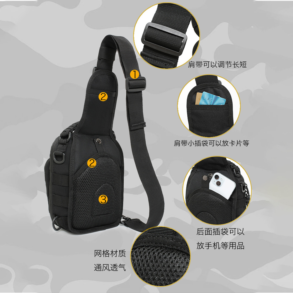 Tactical Sling Bag Pouch Multi – обзор и цена Edc Carry Bag For Pistol