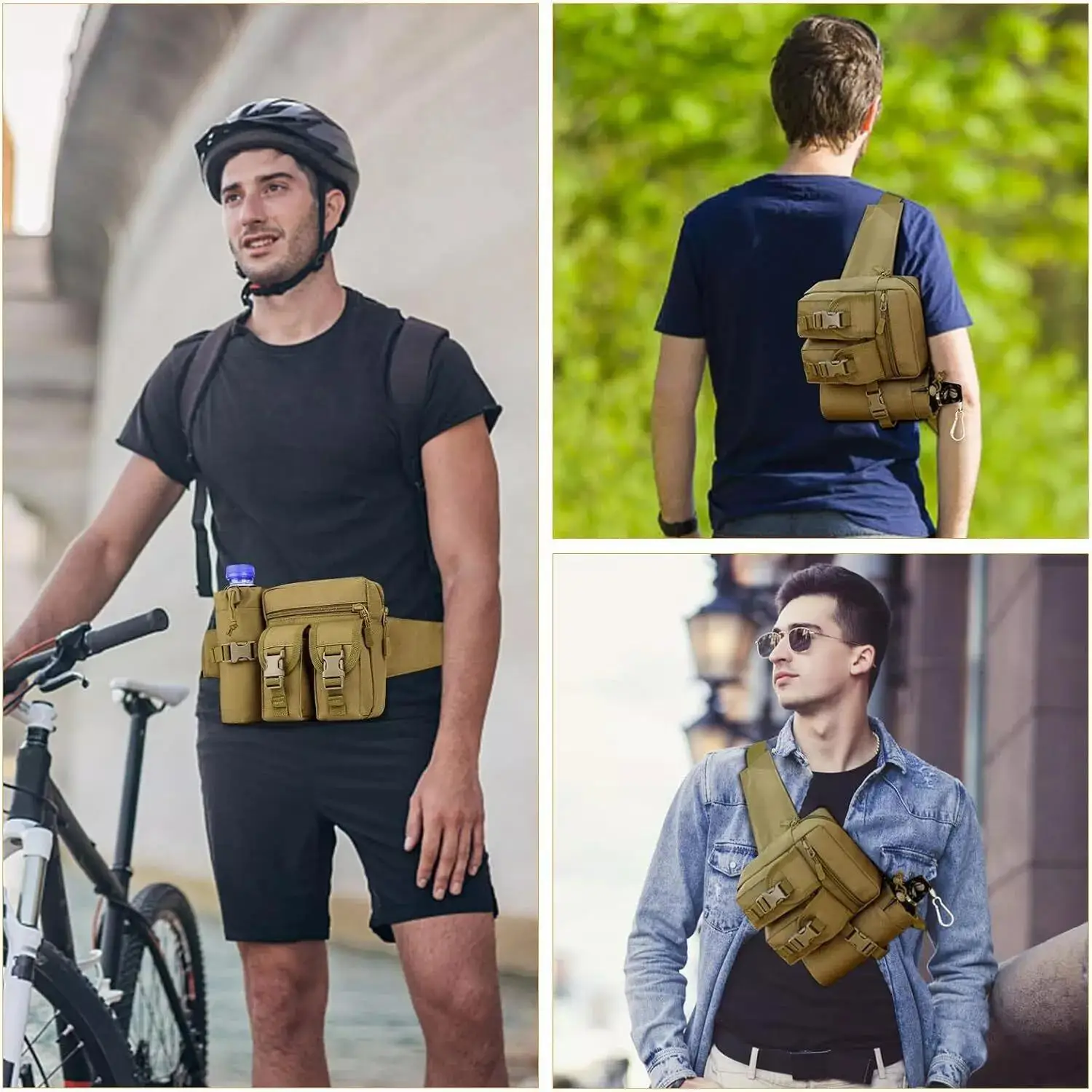 Tactical Fanny Pack for Men Co – обзор и цена Edc Carry Fanny Pack