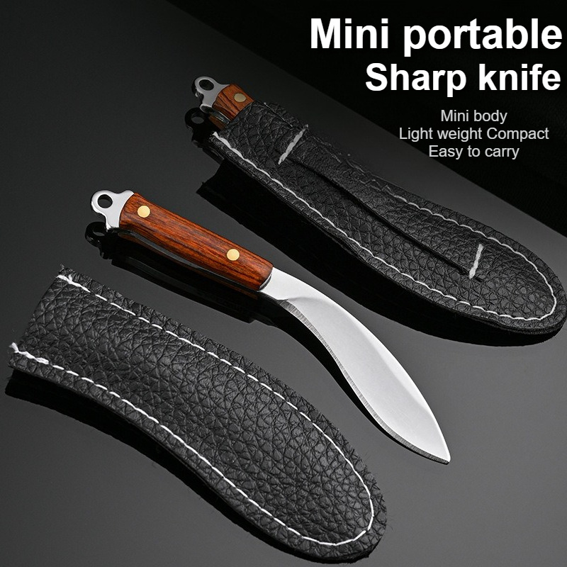 Mini Portable Sharp Fruit Knif – обзор и цена Edc Fixed Blade Deep Carry
